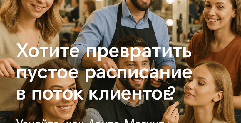 Как привлечь идеальных клиентов с помощью Авито-Магнит+: секреты эффективного продвижения для мастеров