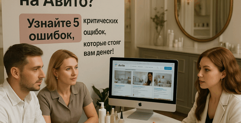 Избегайте 5 критических ошибок на Авито: как бьюти-мастерам не потерять деньги и привлечь клиентов благодаря грамотной упаковке и стратегии