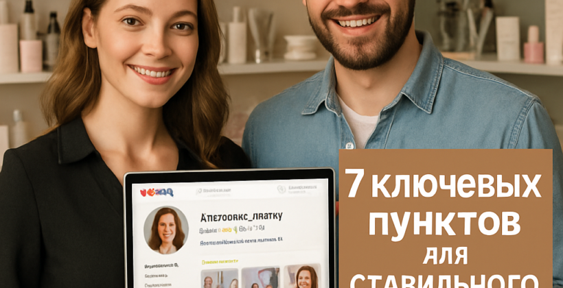 Эффективная упаковка бьюти-профиля на Авито: 7 шагов к снижению стоимости заявки и повышению доверия клиентов