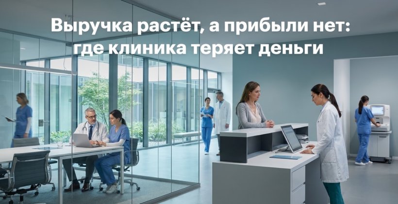 Выручка растёт, а прибыли нет: где клиника теряет деньги